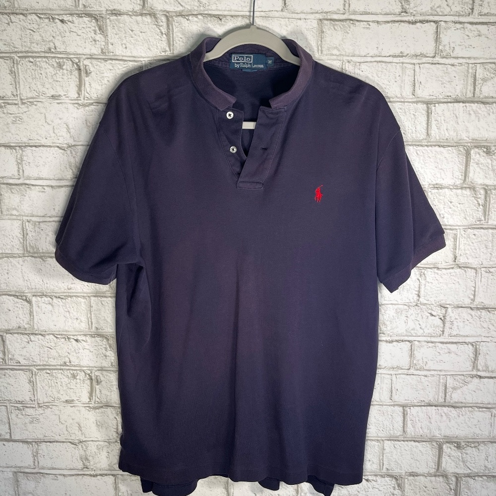 POLO by Ralph Lauren | Mens Medium Blue Polo Tee Shirt
